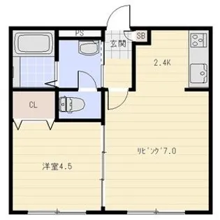 ZERUCH(ゼルク)【2階】の間取り