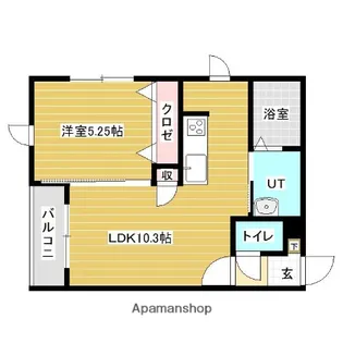AVENUE【3階】の間取り