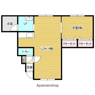 アリーナⅠ【1階】の間取り