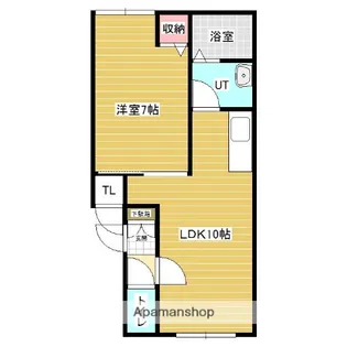 リンクス・パーク【1階】の間取り