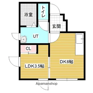 クレールピア【2階】の間取り