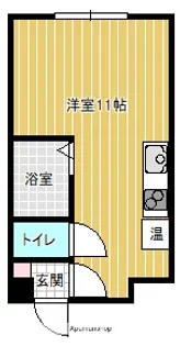 HAIZ MARUKOU【2階】の間取り