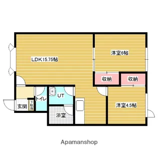サイランスMS1・2【1階】の間取り