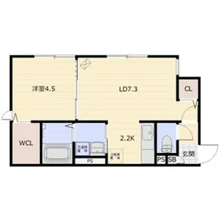 CELEBRO(セレブロ)【106号室】の間取り