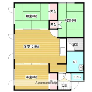コムハウスⅡ【2階】の間取り