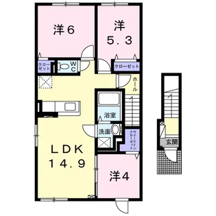 オーブメゾン【2階】の間取り
