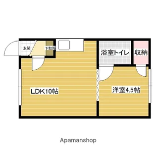 みかみハイツ5【1階】の間取り