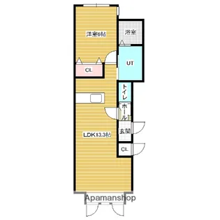 アベリアC【1階】の間取り