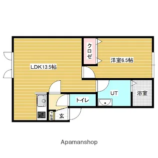 エーコー美唄西B【1階】の間取り