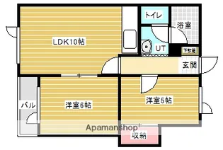 サンヒルズ【1階】の間取り
