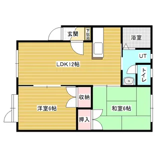 ウッディファミリーⅡ【2階】の間取り