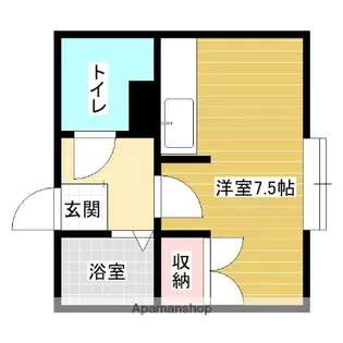 ディアコート【2階】の間取り