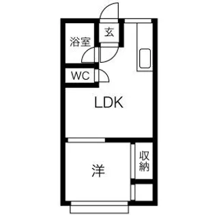 エクセル303【2階】の間取り