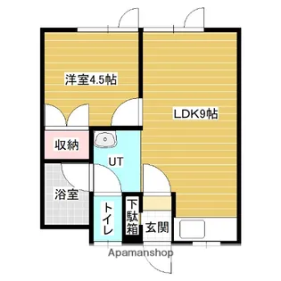 アーバンパートⅢ【1階】の間取り