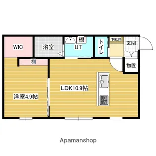 MARESSE COCO(マレッセココ)【2階】の間取り