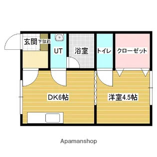 コーポ東【2階】の間取り