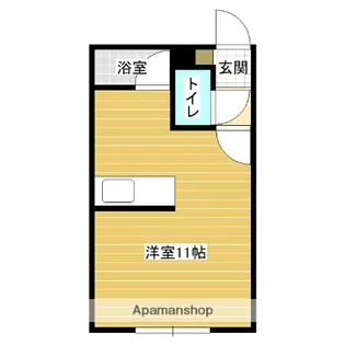第3ハイツ【2階】の間取り