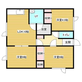 COZY HOUSE【2階】の間取り