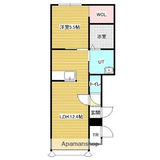 ジャルダンEAST【1階】の間取り
