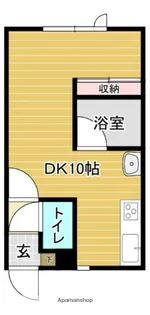 第2ハイツ【1階】の間取り