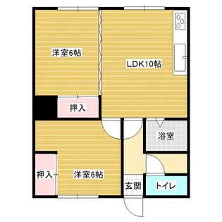 セカンドハウス島田【1階】の間取り