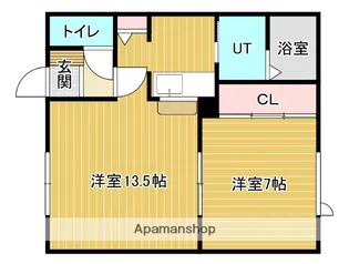メゾン横井【2階】の間取り