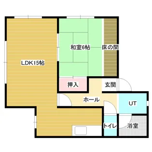 コーポ嵯峨【2階】の間取り