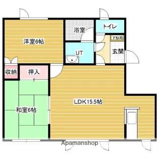メゾンマリエⅢ【2階】の間取り