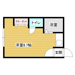 ソーシャルアパートメントRITZ【3階】の間取り