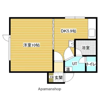 コーポ桜【2階】の間取り
