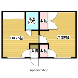 アーバンハイツ8【3階】の間取り