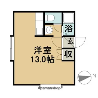 セリーヌⅠ【101号室】の間取り