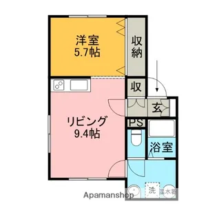 さくらマンション【B-201号室】の間取り