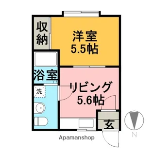 LIZA−B【2階】の間取り