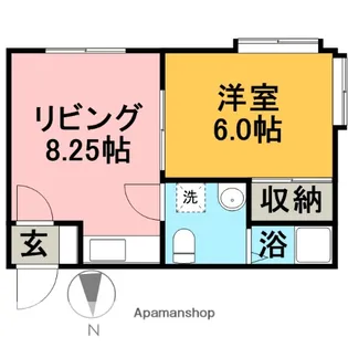 RICH Ⅲ【101号室】の間取り