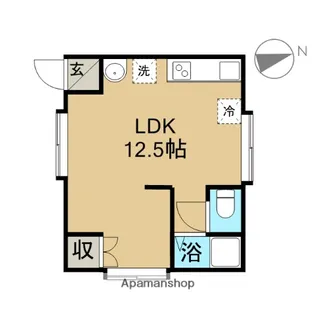 セリーヌⅠ【208号室】の間取り