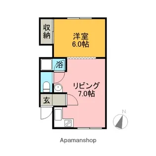 マンション62【103号室】の間取り