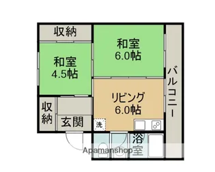 フォーシーズン滝川Ⅰ【205号室】の間取り