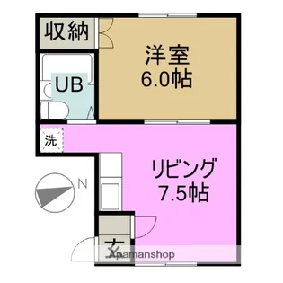 コーポ館【2階】の間取り