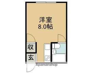 砂川総合ハイツ【2階】の間取り