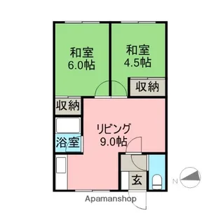 アポロ【2階】の間取り