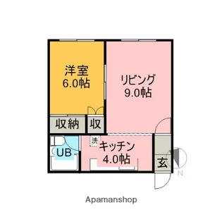 M・Oハイム【1階】の間取り