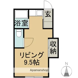 M・Oハイム【1階】の間取り