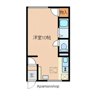 オリス砂川B【1階】の間取り