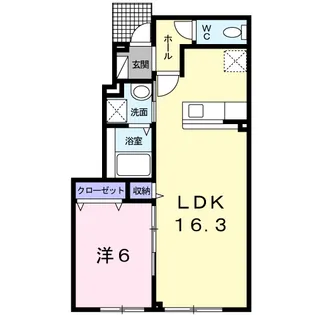 BROWN’SWAYHOUSE【1階】の間取り