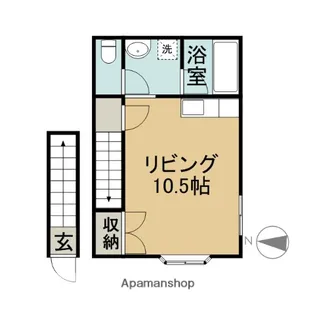 ドリームハイム【2階】の間取り