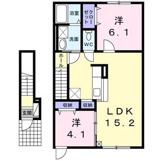 グランツ メゾン【2階】の間取り