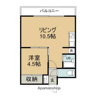 プレステージⅢ【2階】の間取り