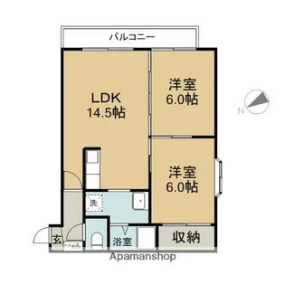 プレステージⅢ【3階】の間取り