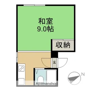 メゾン・ド・ソレイユ2【1階】の間取り